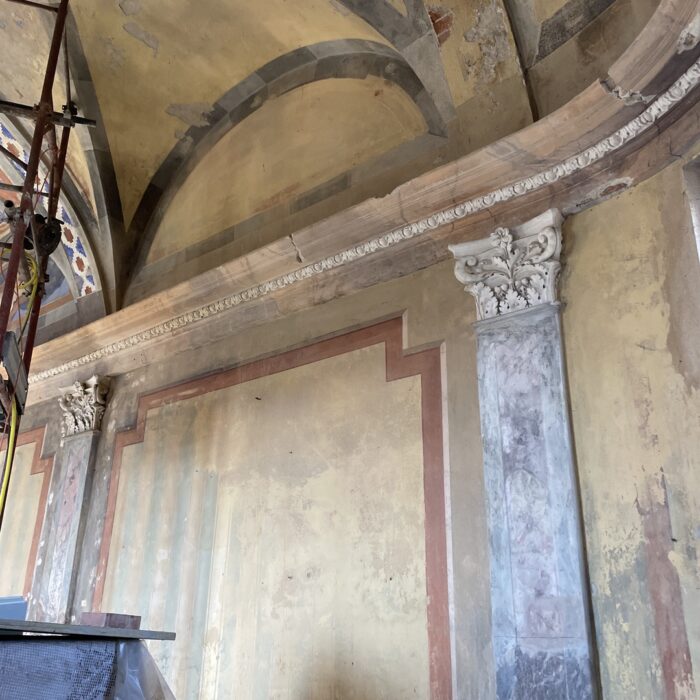 Particolare - prima del restauro