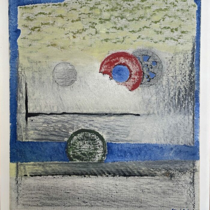 Prima del restauro .Mark Enst-Mer et soleil:Sable marin -1926jpeg